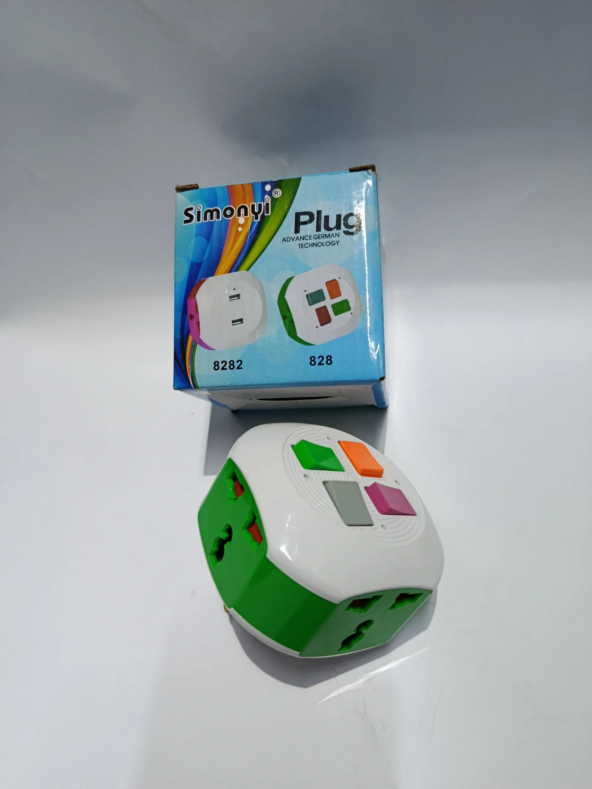 101 German technology socket plug extension with usb plugs - Image 1