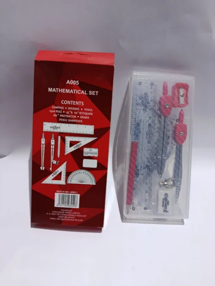 Classmate clear geometrical set for exams