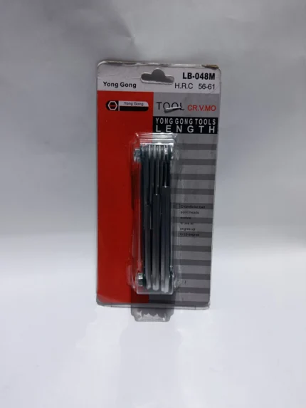 Pocket Allen key foldable 8pcs key