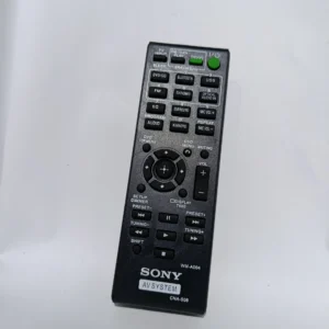 Sony Dz650 home theater remote control