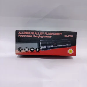Aluminium alloy powerbank torch P701 torch with zoom focus