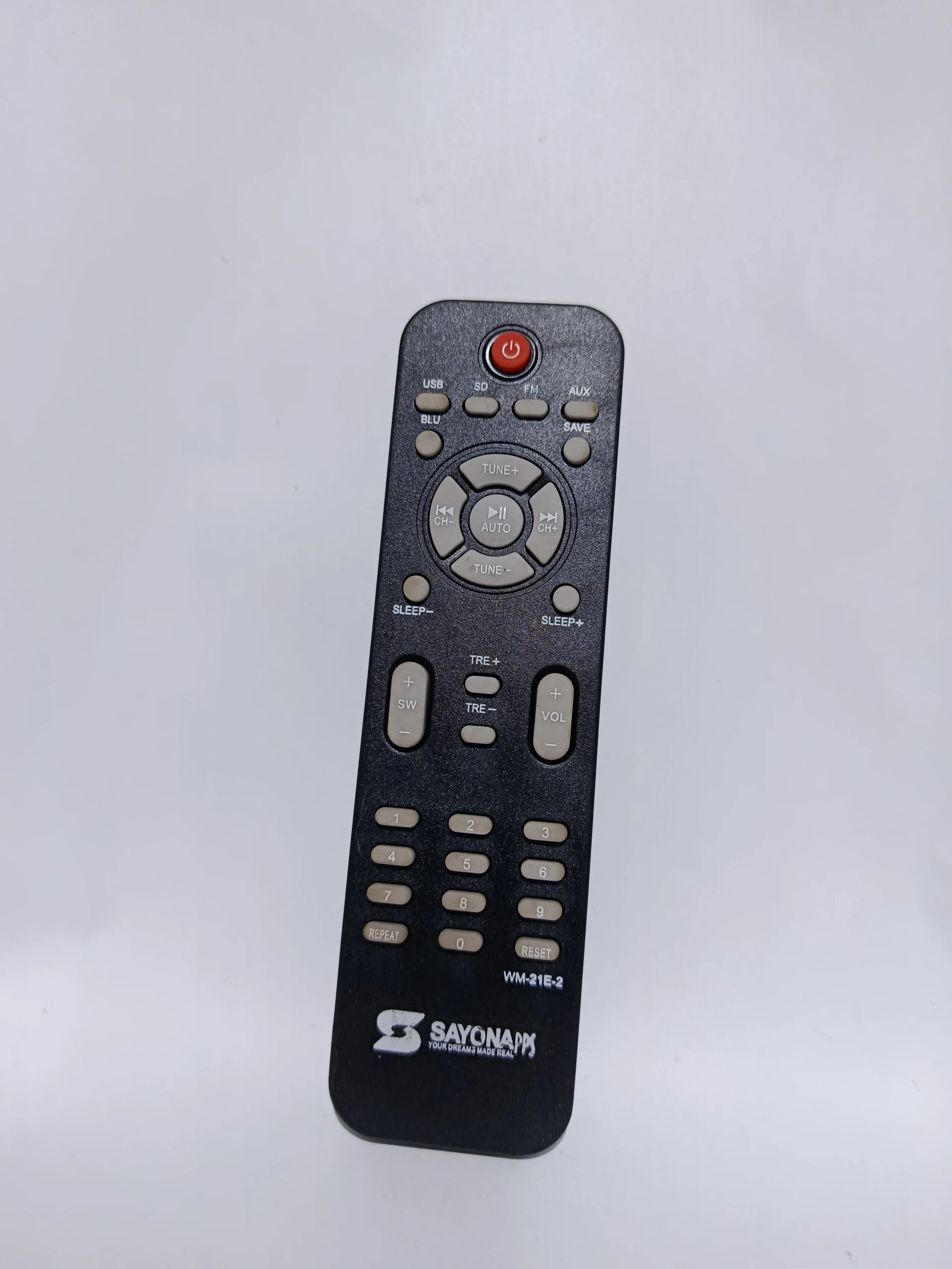 214 Sayona woofer tv remove / Von Hotpoint remote - Image 1