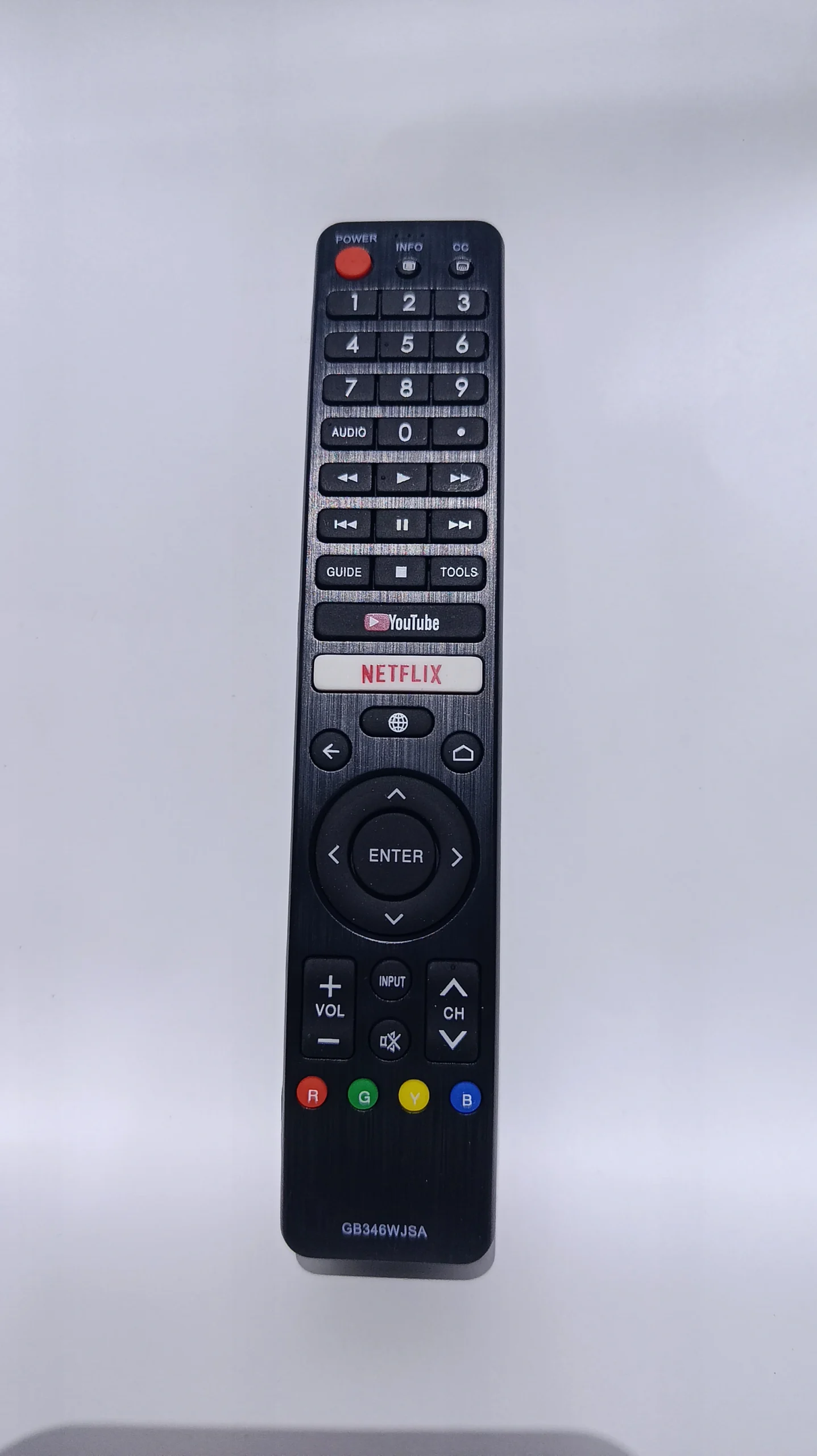 260 Sharp TV remote control model GB346WJSA - Image 1
