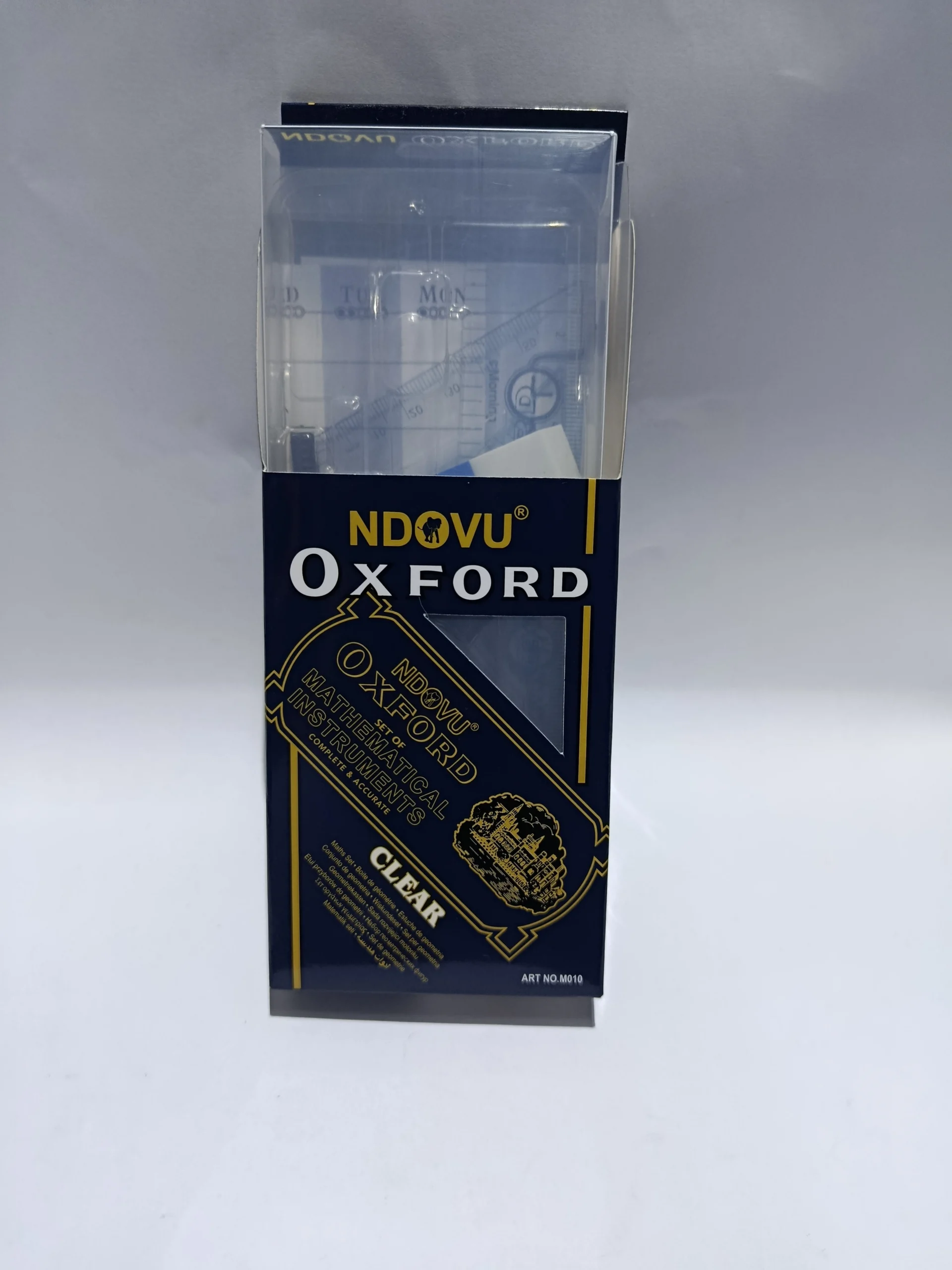 59 Oxford clear geometrical set for exams - Image 1