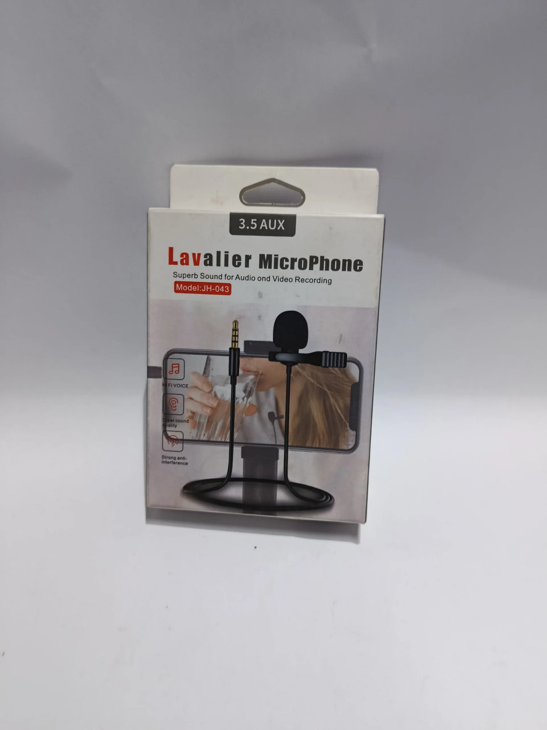 67 Lavelier shirt microphone 3.5Aux recording microphone - Image 1