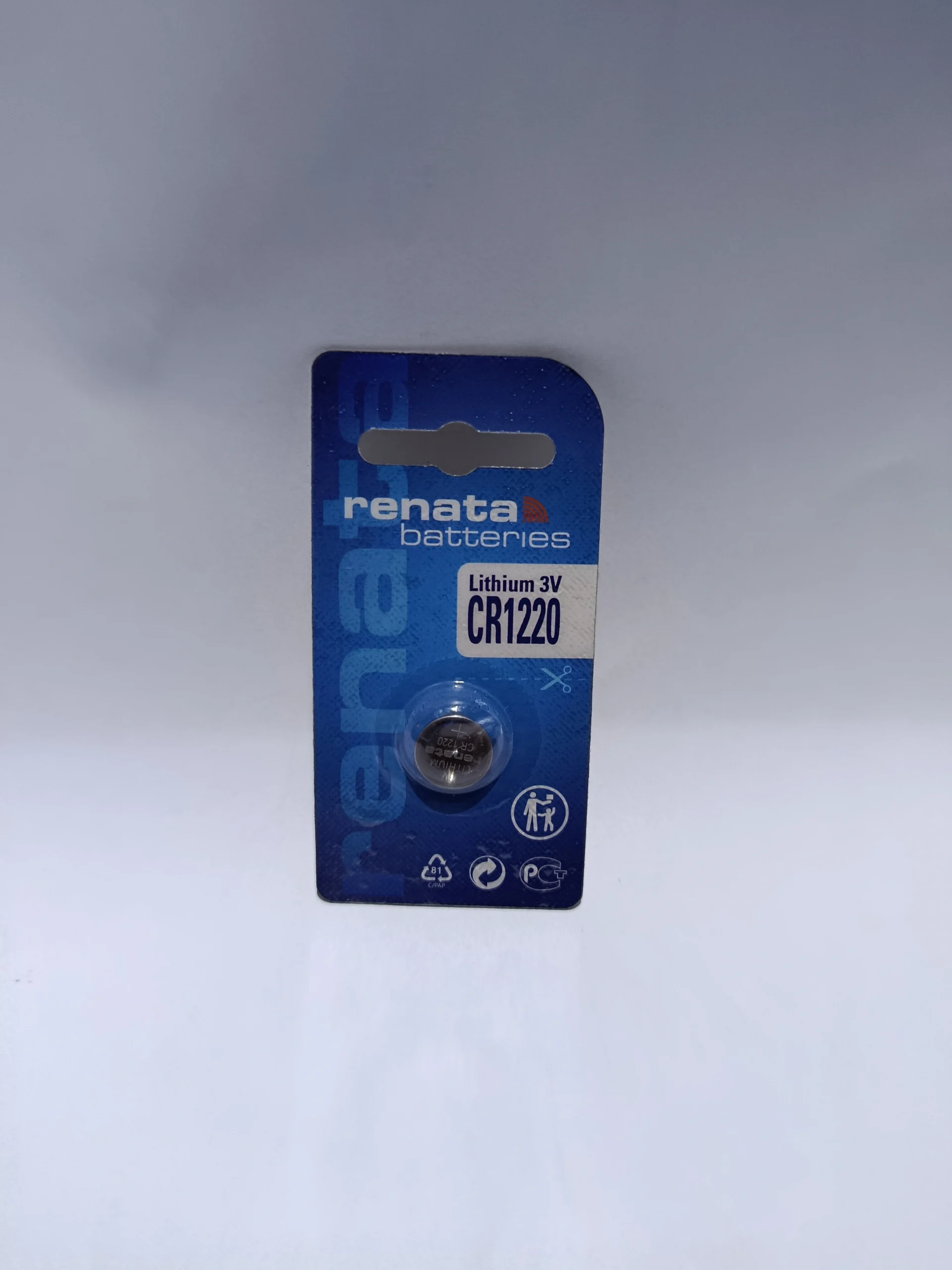 82 Renata Cr1220 Lithium coin battery 3V - Image 1