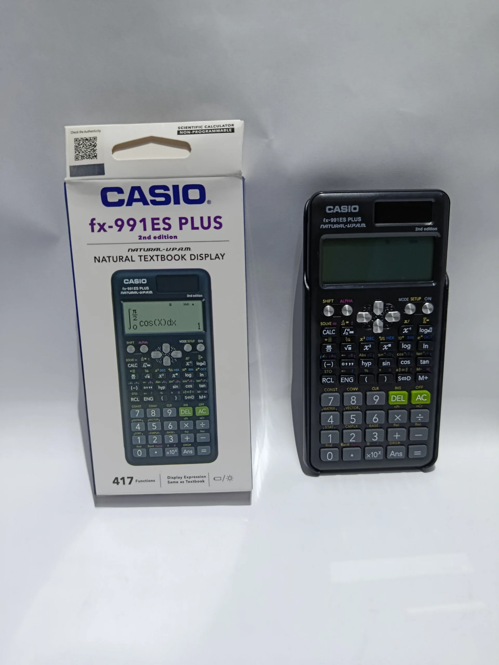 86 Casio FX-991es Plus 2nd edition calculator - Image 1