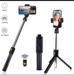 1m Long selfie stick with tripod base