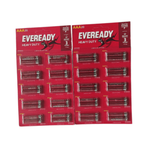 Eveready AAA battery 1.5v -pair