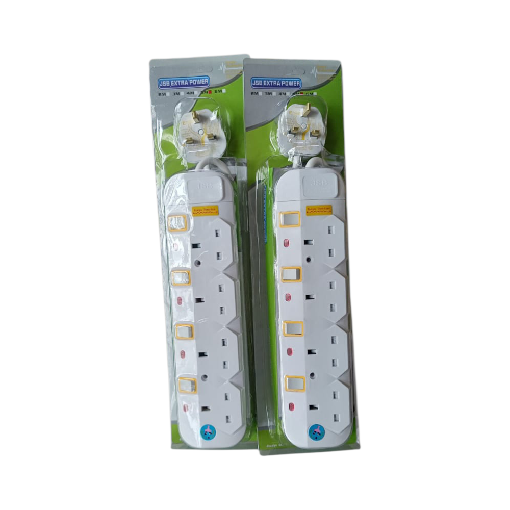 Compress_20251218_123949_9795 JSB 4 way extension cable with surge protector 3 metres - Image 1