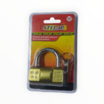 Stellar 50mm cylindrical padlock with keys