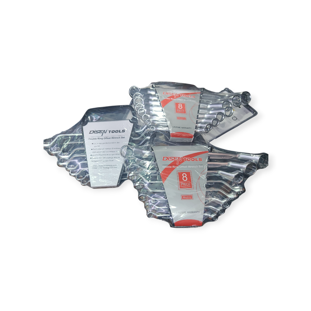8pcs ring spanner set