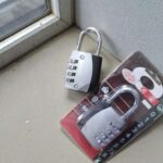 combination padlock 4 digits password