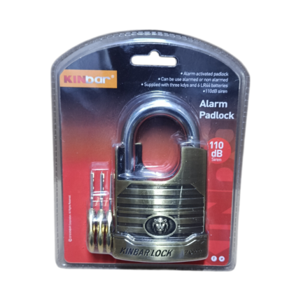 kinbar alarm padlock