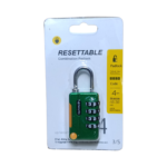 combination padlock four digits