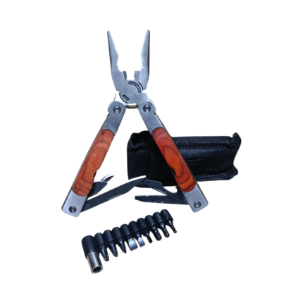 stainless steel multi-tool with pliers