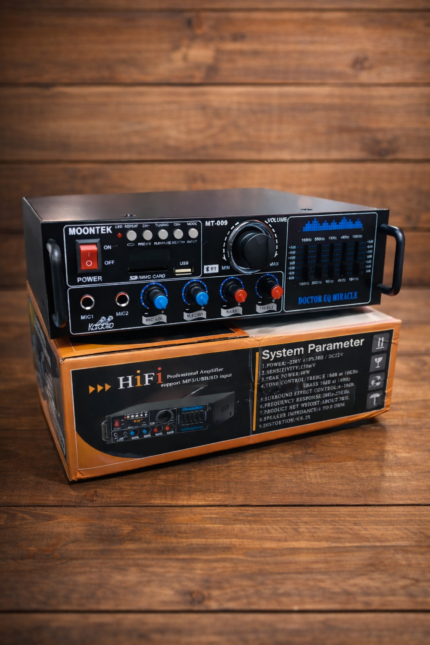 AC/DC amplifier with equalizer