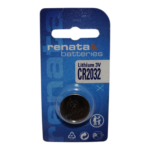 Renata CR2032 lithium battery 3V coin cell for car remotes, watches and small electronic devices