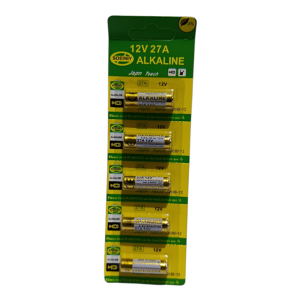 27A 12V Alkaline Battery – High Voltage A27 Battery