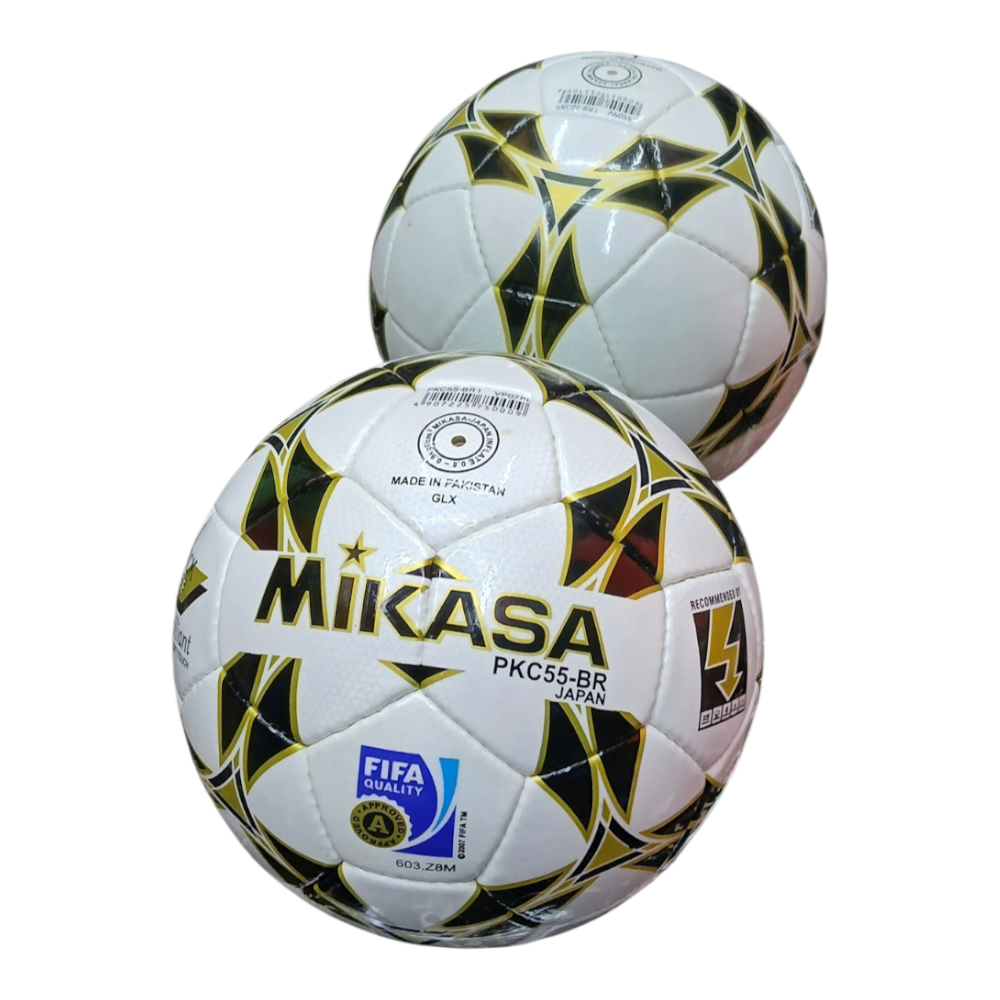 Mikasa size 5 FIFA approved soccer football with tube for training and matches