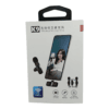 K9 dual recording wireless microphone Type C for phones video recording and interviews