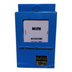 Mini AV to HDMI HD video converter adapter for TV and monitor connection