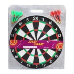 17 inches dart game board for relaxed home fun and friendly competitions