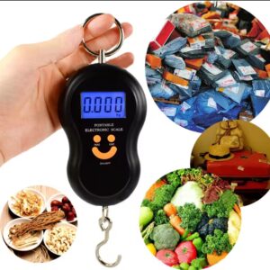 50kgs portable digital scale smiling scale