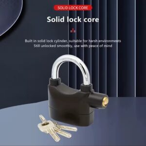 Kinbar Heavy-Duty Alarm Padlock 110dB – Outdoor Gate & Door Security