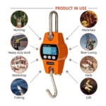 300kgs crane scale digital hanging butchery weighing machine - Image 3