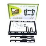 Flat panel TV wall bracket mount for 14 to 43 inch televisions with mounting screws