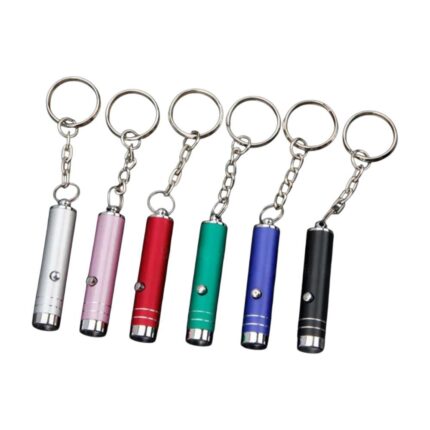 Portable laser light pointer with long range beam