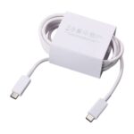 USB C to C charging cable supporting up to 45W fast charging and data transfer