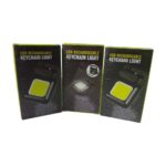 Rechargeable keychain LED light type C portable with magnet and hook ring