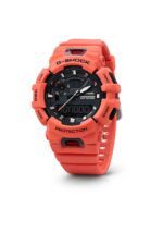 Casio G-SHOCK step tracker sports watch with analog digital display and rugged design