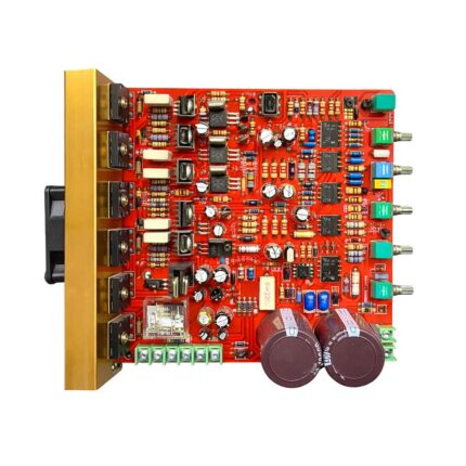 Red board 2.1 channel amplifier board 200W with relay protection 24V power input