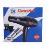 Electromate HD02 hair dryer 2200 watts professional hot and cold air dryer