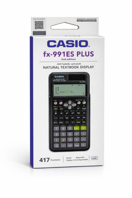 Casio FX-991ES Plus 2nd edition scientific calculator for advanced calculations