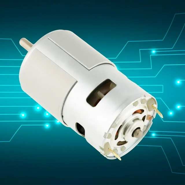 12V high speed DC motor for electric tools and DIY applications