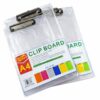 A4 Clear Plastic Clipboard