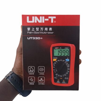 UT33D+ palm size digital multimeter with NCV and 600V range for electricians
