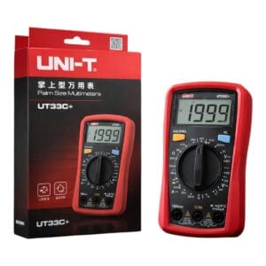 UT33C+ palm size digital multimeter 600V pocket tester for electricians
