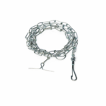 Metallic chain 1.2m long for dog tethering and gate locking use