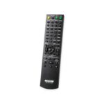Sony RM-ADU007 remote control buttons for playback and navigation