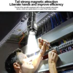 Three Eye Mini Flashlight Type-C Rechargeable Torch