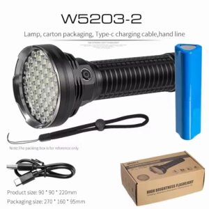 55 LEDs High Brightness Flashlight