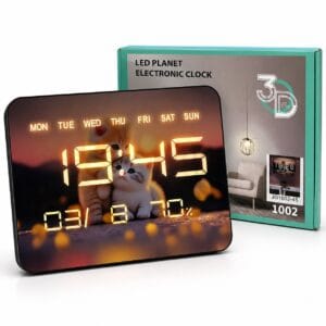 3D LED Digital Clock