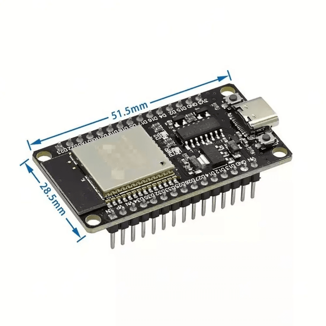 ESP32S development board USB Type-C connector