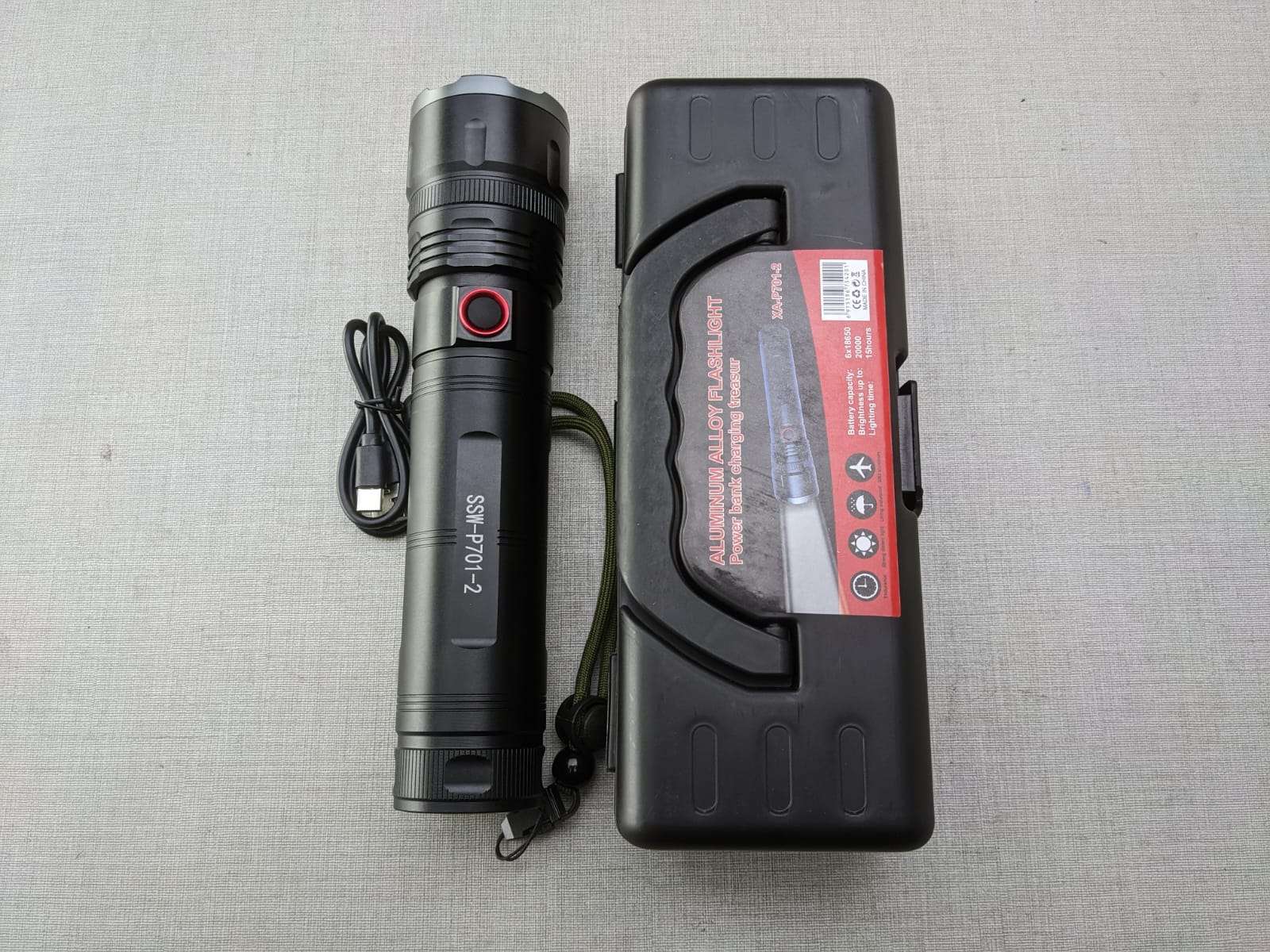 P701-2 Aluminium Flashlight