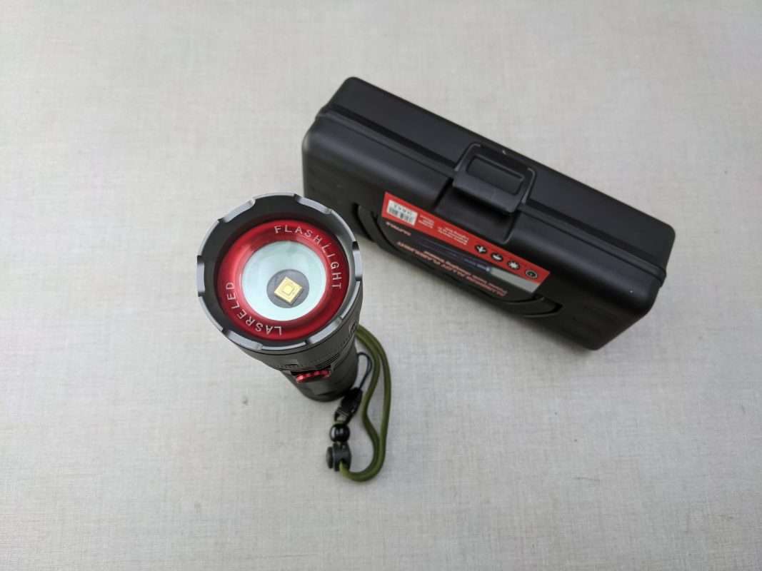 P701-2 Aluminium Flashlight rechargeable torch